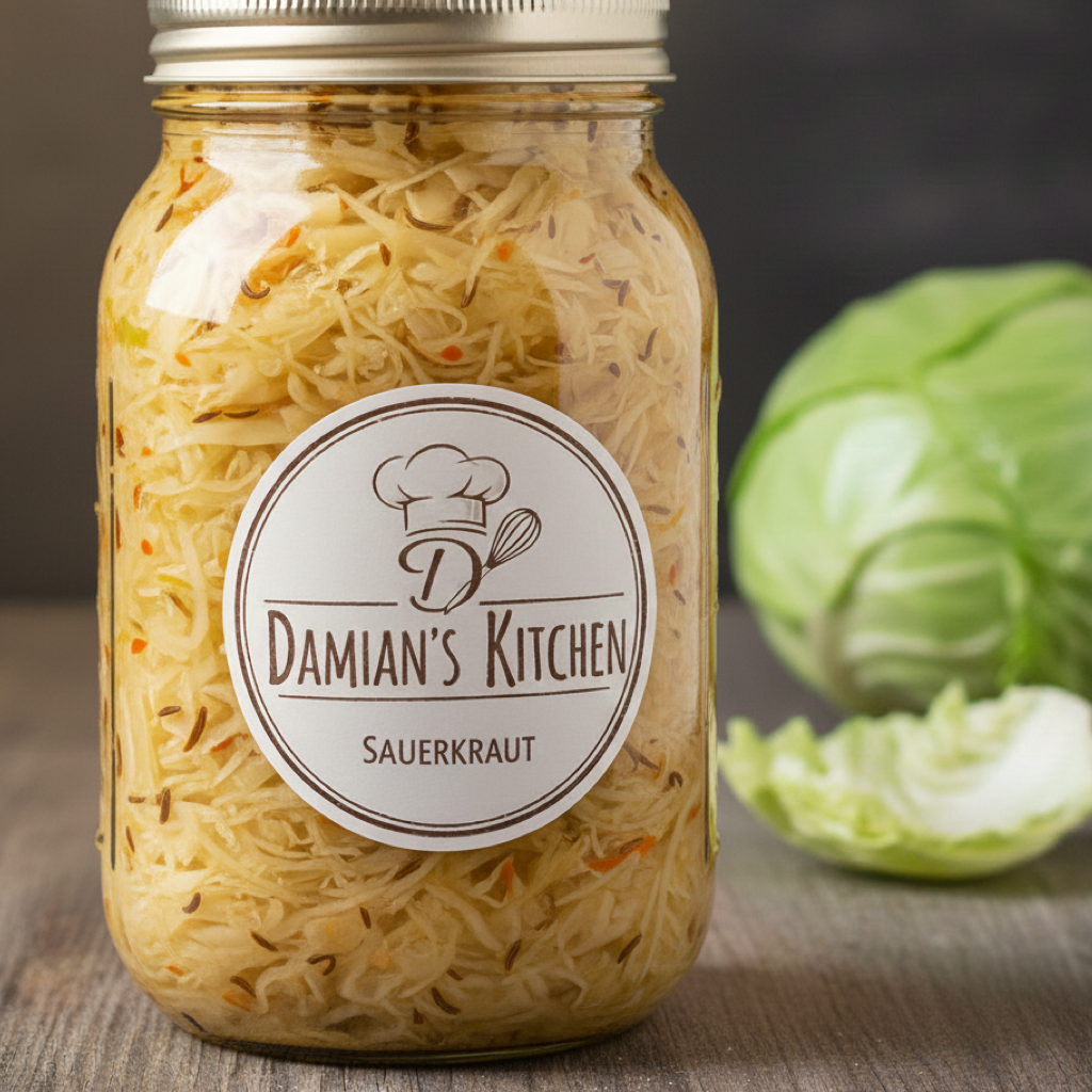 Traditional Sauerkraut – Damian’s Kitchen