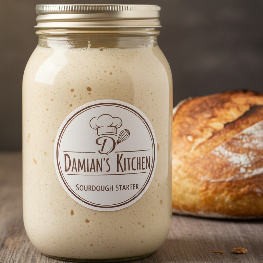 Artisan Sourdough Starter – Damian’s Kitchen